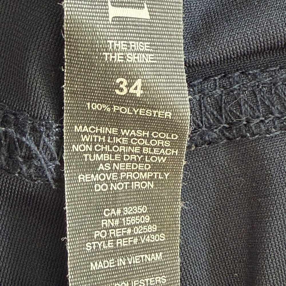 Vuori Meta Athletic Pant Travel Performance Chino Navy Blue Men's 34x30 READ! - Picture 3 of 7
